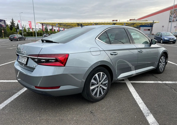 Skoda Superb cena 134999 przebieg: 72220, rok produkcji 2021 z Warszawa małe 232